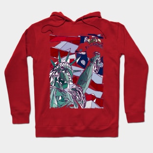 July 4th 1776 independence day liberty Hoodie